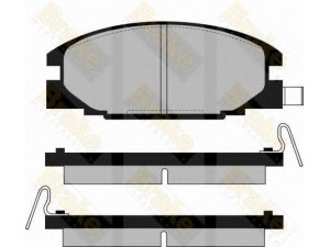 Brake ENGINEERING PA549 stabdžių trinkelių rinkinys, diskinis stabdys 
 Techninės priežiūros dalys -> Papildomas remontas
8944611550, 8944832201, 94461155