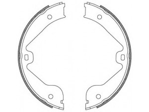OPEN PARTS BSA2211.00 stabdžių trinkelių komplektas 
 Techninės priežiūros dalys -> Papildomas remontas
7L0698525, 1644200620, A1644200620