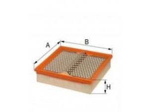 UNIFLUX FILTERS XA670 oro filtras 
 Techninės priežiūros dalys -> Techninės priežiūros intervalai
602 094 04 04