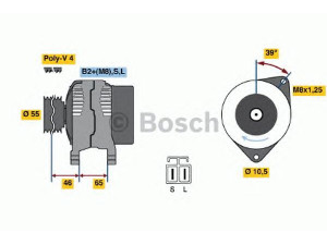 BOSCH 0 124 325 010 kintamosios srovės generatorius 
 Elektros įranga -> Kint. sr. generatorius/dalys -> Kintamosios srovės generatorius
MD353869