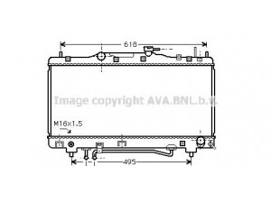 AVA QUALITY COOLING TO2352 radiatorius, variklio aušinimas
164007A440