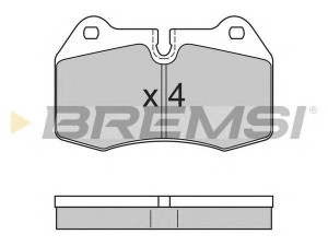 BREMSI BP2660 stabdžių trinkelių rinkinys, diskinis stabdys 
 Techninės priežiūros dalys -> Papildomas remontas
34111162175, 34111162210, 34111162900