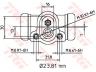 TRW BWK103 rato stabdžių cilindras 
 Stabdžių sistema -> Ratų cilindrai
34211159569, 34211160502, 34211163856