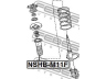 FEBEST NSHB-M11F apsauginis dangtelis/gofruotoji membrana, amortizatorius 
 Pakaba -> Amortizatorius
54055-56E00