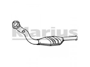 KLARIUS 321282 katalizatoriaus keitiklis 
 Išmetimo sistema -> Katalizatoriaus keitiklis
1705R9, 1705S0, 1477932080, 1705R9