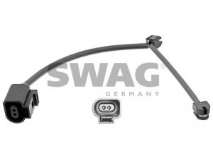SWAG 30 94 4352 įspėjimo kontaktas, stabdžių trinkelių susidėvėjimas 
 Stabdžių sistema -> Susidėvėjimo indikatorius, stabdžių trinkelės
4L0 615 437 A