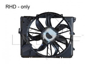 NRF 47586 ventiliatorius, radiatoriaus 
 Aušinimo sistema -> Oro aušinimas
17117590699, 17427522055, 17427523258