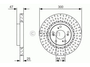 BOSCH 0 986 479 U53 stabdžių diskas 
 Dviratė transporto priemonės -> Stabdžių sistema -> Stabdžių diskai / priedai
45251-SMT-E00