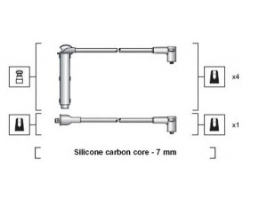 MAGNETI MARELLI 941318111228 uždegimo laido komplektas 
 Kibirkšties / kaitinamasis uždegimas -> Uždegimo laidai/jungtys