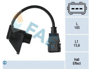 FAE 79235 jutiklis, skirstomojo veleno padėtis 
 Kibirkšties / kaitinamasis uždegimas -> Impulsų generatorius
1238999, 6238337, 6238351, 90449573
