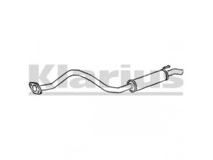 KLARIUS TY559P galinis duslintuvas 
 Išmetimo sistema -> Duslintuvas
174305B780, 174305B781, 174305B791