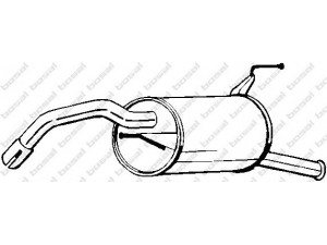 BOSAL 228-145 galinis duslintuvas 
 Išmetimo sistema -> Duslintuvas
17430-11440, 17430-11441, 17430-11442