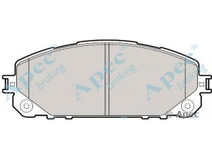 APEC braking PAD2045 stabdžių trinkelių rinkinys, diskinis stabdys 
 Techninės priežiūros dalys -> Papildomas remontas
68212327AB