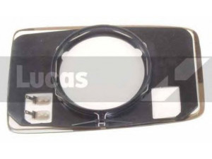 LUCAS ELECTRICAL LR-0133 veidrodėlio stiklas, stiklo elementas 
 Kėbulas -> Langai/veidrodėliai -> Veidrodėlis