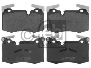 FEBI BILSTEIN 116145 stabdžių trinkelių rinkinys, diskinis stabdys 
 Techninės priežiūros dalys -> Papildomas remontas
34 11 6 789 157