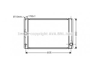 AVA QUALITY COOLING TOA2400 radiatorius, variklio aušinimas 
 Aušinimo sistema -> Radiatorius/alyvos aušintuvas -> Radiatorius/dalys
164000N060