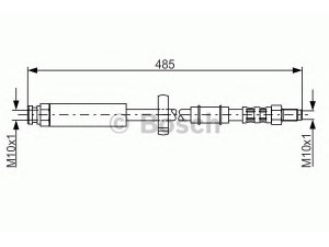 BOSCH 1 987 481 063 stabdžių žarnelė 
 Stabdžių sistema -> Stabdžių žarnelės
4806 70, 1311457080, 4806 70