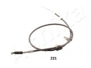 ASHIKA 131-02-221 trosas, stovėjimo stabdys 
 Stabdžių sistema -> Valdymo svirtys/trosai
46430-12400