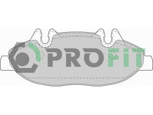 PROFIT 5000-1493 C stabdžių trinkelių rinkinys, diskinis stabdys 
 Techninės priežiūros dalys -> Papildomas remontas
0004216110, 0014210910