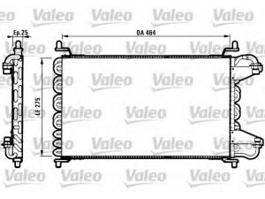 VALEO 816725 kondensatorius, oro kondicionierius 
 Oro kondicionavimas -> Kondensatorius
95636459