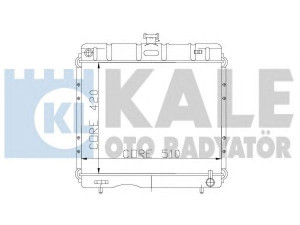 KALE OTO RADYATÖR 172900 radiatorius, variklio aušinimas 
 Aušinimo sistema -> Radiatorius/alyvos aušintuvas -> Radiatorius/dalys
115.501.0601, 1155010601