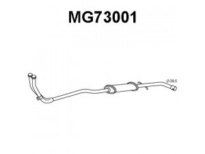 VENEPORTE MG73001 priekinis duslintuvas 
 Išmetimo sistema -> Duslintuvas
GEX33426, WCD033500EVA, GEX33426