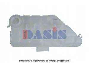 AKS DASIS 123009N išsiplėtimo bakelis, aušinimo skystis 
 Aušinimo sistema -> Radiatorius/alyvos aušintuvas -> Išsiplėtimo bakelis, variklio aušinimo skystis
1635000349, A1635000349