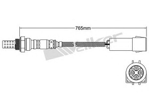 WALKER PRODUCTS 250-24197 lambda jutiklis 
 Išmetimo sistema -> Lambda jutiklis
6199647