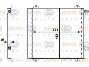 HELLA 8FC 351 317-761 kondensatorius, oro kondicionierius 
 Oro kondicionavimas -> Kondensatorius
77 00 428 315, 77 00 428 315