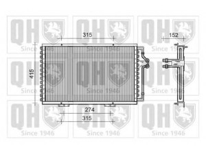 QUINTON HAZELL QCN17 kondensatorius, oro kondicionierius 
 Oro kondicionavimas -> Kondensatorius
60 25 103 875