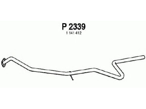 FENNO P2339 išleidimo kolektorius 
 Išmetimo sistema -> Išmetimo vamzdžiai
BM50084, 1141412, 1221226