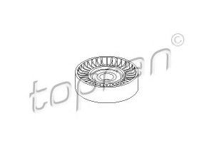 TOPRAN 401 154 kreipiantysis skriemulys, V formos rumbuotas diržas 
 Diržinė pavara -> V formos rumbuotas diržas/komplektas -> Laisvasis/kreipiamasis skriemulys
166 202 05 19, 166 202 06 19, 668 202 02 19