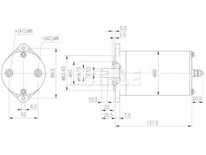 MAHLE ORIGINAL MM 94 elektrovariklis