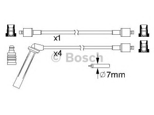 BOSCH 0 986 357 161 uždegimo laido komplektas 
 Kibirkšties / kaitinamasis uždegimas -> Uždegimo laidai/jungtys
88 17 314, 88 17 520, 93 21 910