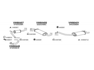 VENEPORTE 800212 išmetimo sistema 
 Išmetimo sistema -> Išmetimo sistema, visa