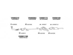 VENEPORTE 800139 išmetimo sistema 
 Išmetimo sistema -> Išmetimo sistema, visa