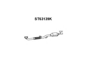 VENEPORTE ST63139K katalizatoriaus keitiklis 
 Išmetimo sistema -> Katalizatoriaus keitiklis
6Q0254502K, 6Q0254502KV, 6Q0254502KX