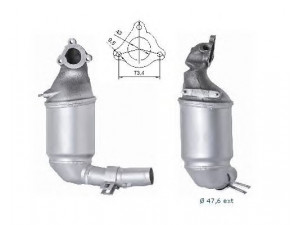 MAGNAFLOW 61822D katalizatoriaus keitiklis 
 Išmetimo sistema -> Katalizatoriaus keitiklis
55199631, 55211733, 55199631, 55211733
