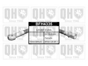 QUINTON HAZELL BFH4335 stabdžių žarnelė 
 Stabdžių sistema -> Stabdžių žarnelės
FBH 6181, 2101-3506060
