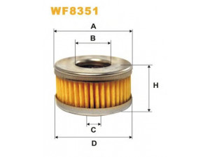 WIX FILTERS WF8351 kuro filtras