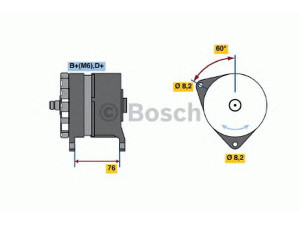 BOSCH 0 120 469 915 kintamosios srovės generatorius 
 Elektros įranga -> Kint. sr. generatorius/dalys -> Kintamosios srovės generatorius