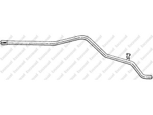 BOSAL 627-401 išleidimo kolektorius 
 Išmetimo sistema -> Išmetimo vamzdžiai
301 490 12 21, 601 490 12 21