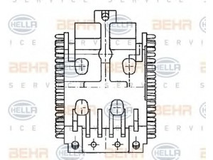 HELLA 5HL 351 321-041 reguliatorius, keleivio pusės ventiliatorius 
 Šildymas / vėdinimas -> Orpūtė/dalys
64 11 8 391 399, 8 391 399