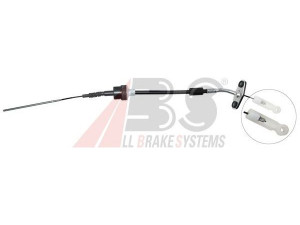 A.B.S. K26990 sankabos trosas 
 Dviratė transporto priemonės -> Kabeliai ir tachometro velenaai -> Sankabos trosas
46522370, 46558766, 46781018