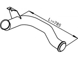DINEX 22179 išleidimo kolektorius 
 Išmetimo sistema -> Išmetimo vamzdžiai
1687956, 1725354