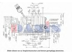 AKS DASIS 852441N magnetinė sankaba, oro kondicionieriaus kompresorius