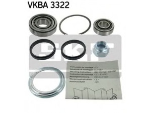 SKF VKBA 3322 rato guolio komplektas 
 Ašies montavimas/vairavimo mechanizmas/ratai -> Rato stebulė/montavimas -> Rato guolis
90043-66032, 90043-66044, 5-09812-040-0
