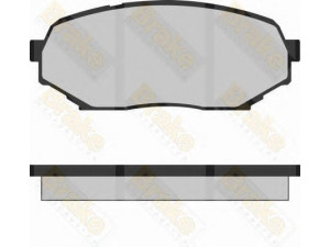 Brake ENGINEERING PA763 stabdžių trinkelių rinkinys, diskinis stabdys 
 Techninės priežiūros dalys -> Papildomas remontas
N0Y13328ZA, NAY03323ZA, NAY03323ZB