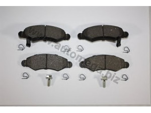 AUTOMEGA 1216050976 stabdžių trinkelių rinkinys, diskinis stabdys 
 Techninės priežiūros dalys -> Papildomas remontas
1605976