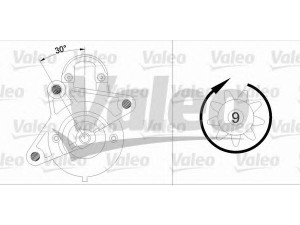 VALEO 433307 starteris 
 Elektros įranga -> Starterio sistema -> Starteris
5802-47, 5802-P1, 5802-P6, 580247